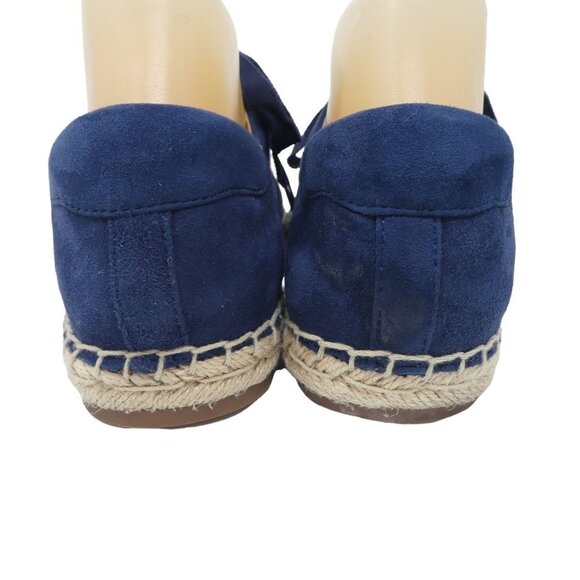 Amazon.com | Vionic Leticia Women Vionic Sandy Coast Espadrille Sneakers Blue Leather Comfort Orthaheel Womens 8.